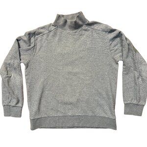 Bonobos Men's Turtleneck Slim Fit Grey Sweater Sweatshirt Size Small